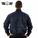 US Tactical Pilot Jacket modrá bomberka Dark Blue