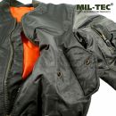 US TYP MA1® Pilot Jacket zelená bombera PES Green Miltec®