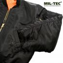 US TYP MA1® Pilot Jacket čierna bombera Basic Miltec®