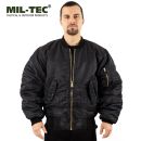 US TYP MA1® Pilot Jacket čierna bombera Basic Miltec®