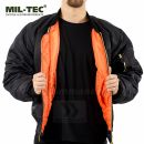 US TYP MA1® Pilot Jacket čierna bombera Basic Miltec®