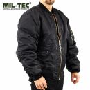 US TYP MA1® Pilot Jacket čierna bombera Basic Miltec®