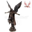 Uriel Archanjel s mečom a krídlami 28cm soška 708-4784