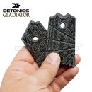 Pažbičky Gladiator D séria G10 CQB šedé Detonics