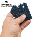 Pažbičky Gladiator D séria G10 modré Detonics