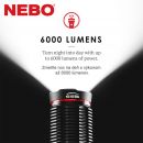 Baterka NEBO Redline COB 6000 Lumenov Flashlite