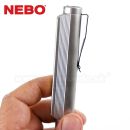 Baterka NEBO LIL Larry 250Lumen silver