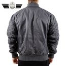 US Tactical Pilot Jacket sivá bomberka Urban Grey