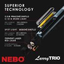 Baterka NEBO TRIO s laserom 300 Lumen