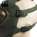 Rumunská vojenská plynová maska M74 s filtrom, nepoužívaná