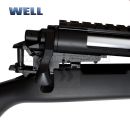 Airsoft Sniper Well MB03C Set 3-9x40 manual 6mm