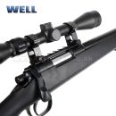 Airsoft Sniper Well MB03C Set 3-9x40 manual 6mm