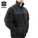 ELITE Fleece Jacket HEXTAC® flisová bunda Black Miltec®