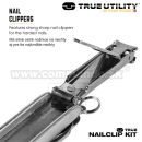 Strihač nechtov na prívesku NAILCLIP KIT True Utility TU215K