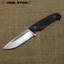 Stredne veľký fulltang nôž  Real Steel Pointman Sandvik 14C28N + G10
