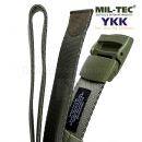 Opasok YKK® Schnalle Elastic Quick Rlease zelený 130cm