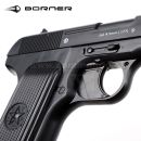 Vzduchová pištoľ Borner TT-X CO2 4,5mm Airgun