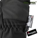 Zateplené rukavice 3M Softshell Thinsulate™ s flisovou podšívkou čierne MilTec®