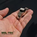 Píšťalka kovová chrómovaná Miltec® Whistle