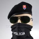 Polícia Baretka čierna so slovenským znakom