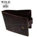 Peňaženka kožená WILD Things Only 5503 RFiD dark brown