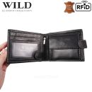 Peňaženka kožená WILD Things Only 5503S Black