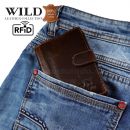 Peňaženka kožená WILD Things Only 5502 RFiD dark brown
