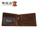 Peňaženka kožená WILD Things Only 5501 hnedá RFiD