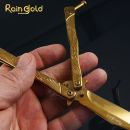 Rain Gold motýlik 02150 Balisong v zlatom