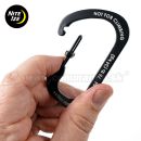 Karabínka SlideLock® 34kg #4 Stainless Nite Ize® Carabiner