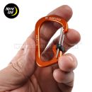 Karabínka SlideLock® 11kg #3 Aluminum Nite Ize® Carabiner Orange