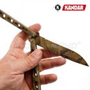 Motýlik Balisong N94 XL maskáčový zatvárací nôž Kandar®