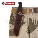 Kožené púzdro Hunter P3 na nože s pevnou čepeľou Kandar®