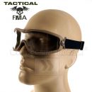 FMA Spectra Goggles ochranné taktické okuliare Dark Earth