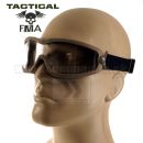 FMA Spectra Goggles ochranné taktické okuliare Dark Earth