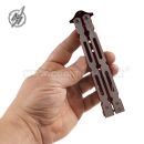 Martinez Motýlik Big Red Problem Balisong zatvárací nôž 02161