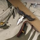 Albainox® Dagger Wing obranný tlačný nôž 32501