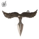 Albainox® Dagger Wing obranný tlačný nôž 32501