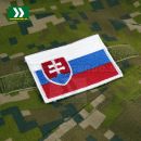 Nášivka vlajka Slovensko 75x53mm