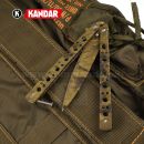Motýlik Balisong N57 ML maskáčový zatvárací nôž Kandar®