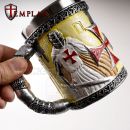 Celtic Cup Templar Knight Rytier pohár 400ml 39151
