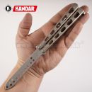 Motýlik Balisong N324 XL tréningový zatvárací nôž Kandar®