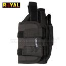 Opaskové puzdro MOLLE ROYAL® Belt Holster Black