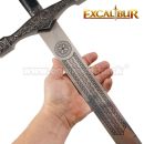 Obrázok 6. EXCALIBUR King Arthur strieborný ozdobný meč 115cm Kráľa Artuša