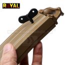 Airsoft zásobník HiCap 300rd ROYAL M4 AEG TAN