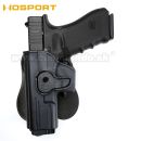 Glock Padlo ľavá strana puzdro čierne Wosport Holster