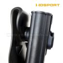 Glock Padlo ľavá strana puzdro čierne Wosport Holster