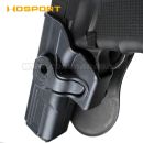 Glock Padlo ľavá strana puzdro čierne Wosport Holster