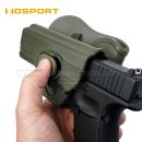 Glock Padlo ľavá strana puzdro zelené Wosport Holster