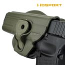 Glock Padlo ľavá strana puzdro zelené Wosport Holster